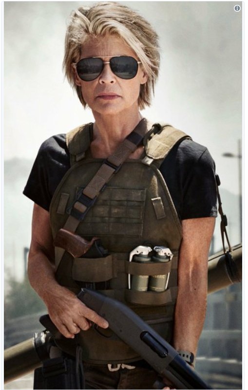 sarah connor first look in Terminator